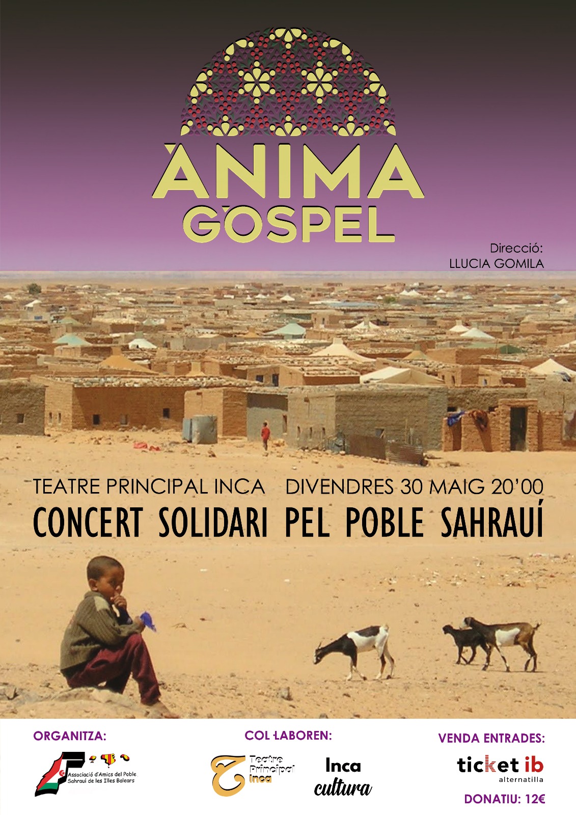 Concert solidari d’Ànima Gospel pel poble sahrauí