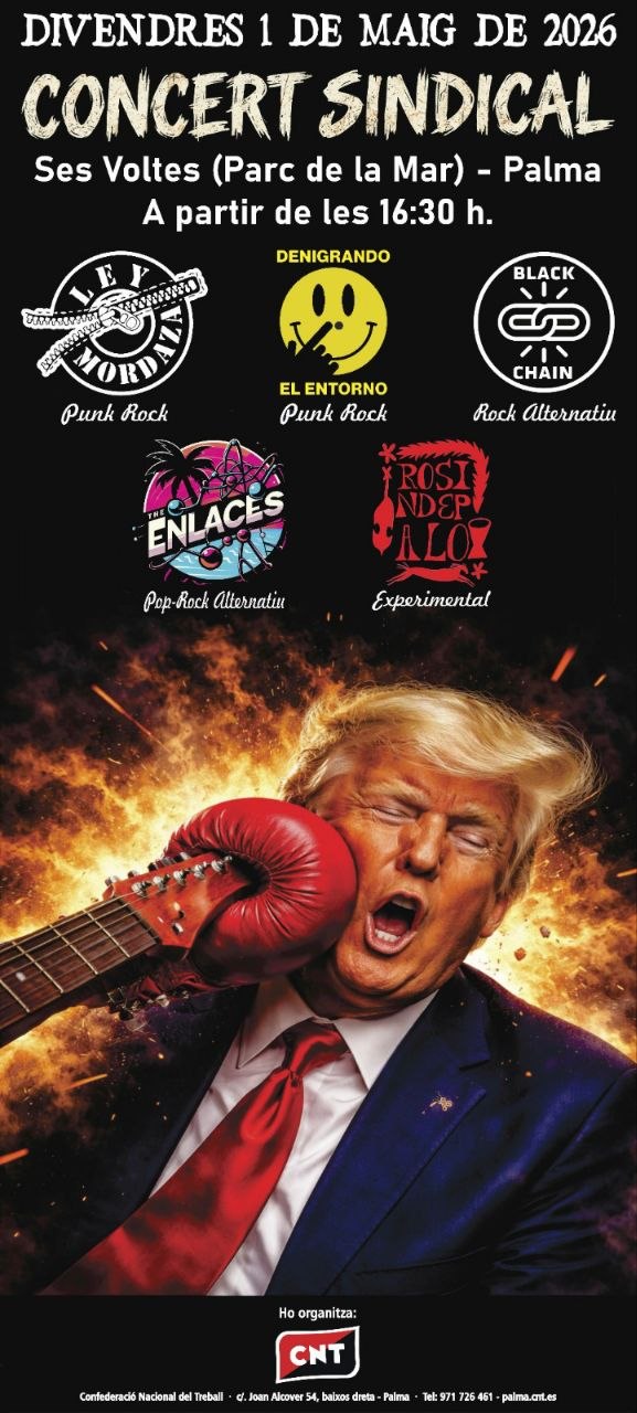 Concert Sindical 1r de maig de 2026