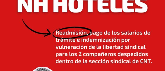 Gran victòria de la lluita sindical de la CNT de Barcelona